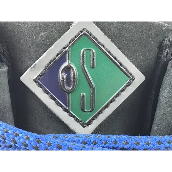 One Sport Womens Black Leather Round Toe Lace Up Outdoor Hiking Boot Size US 7.5 - Picture 8 of 10